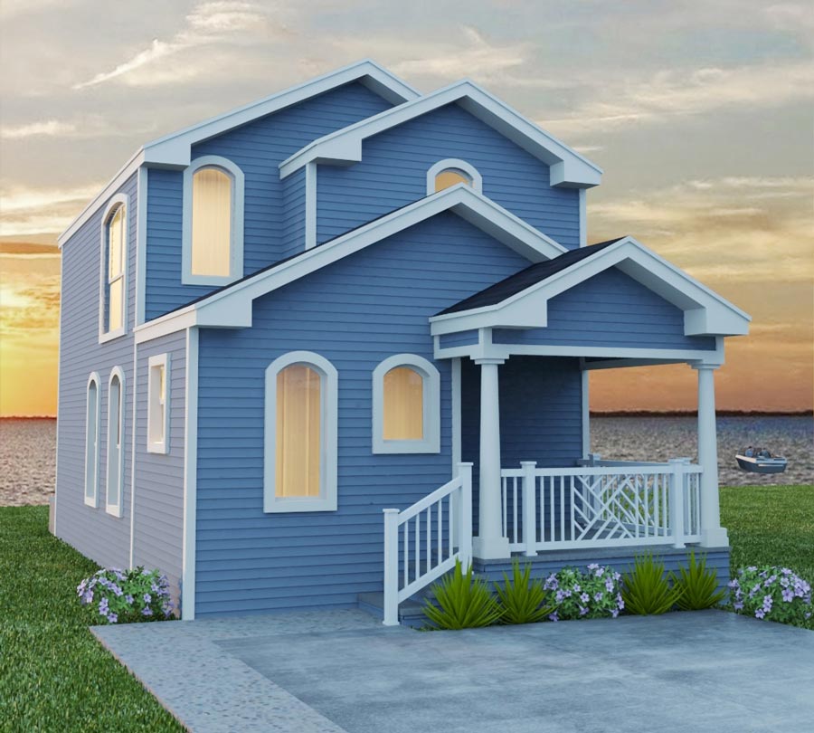 Las Joyas South Padre Beach Houses - Beach Houses for Sale - Unit Type C1