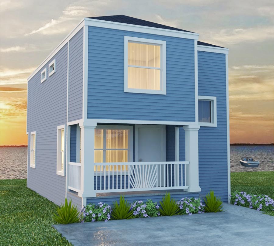 Las Joyas South Padre Beach Houses - Beach Houses for Sale - Unit Type D2